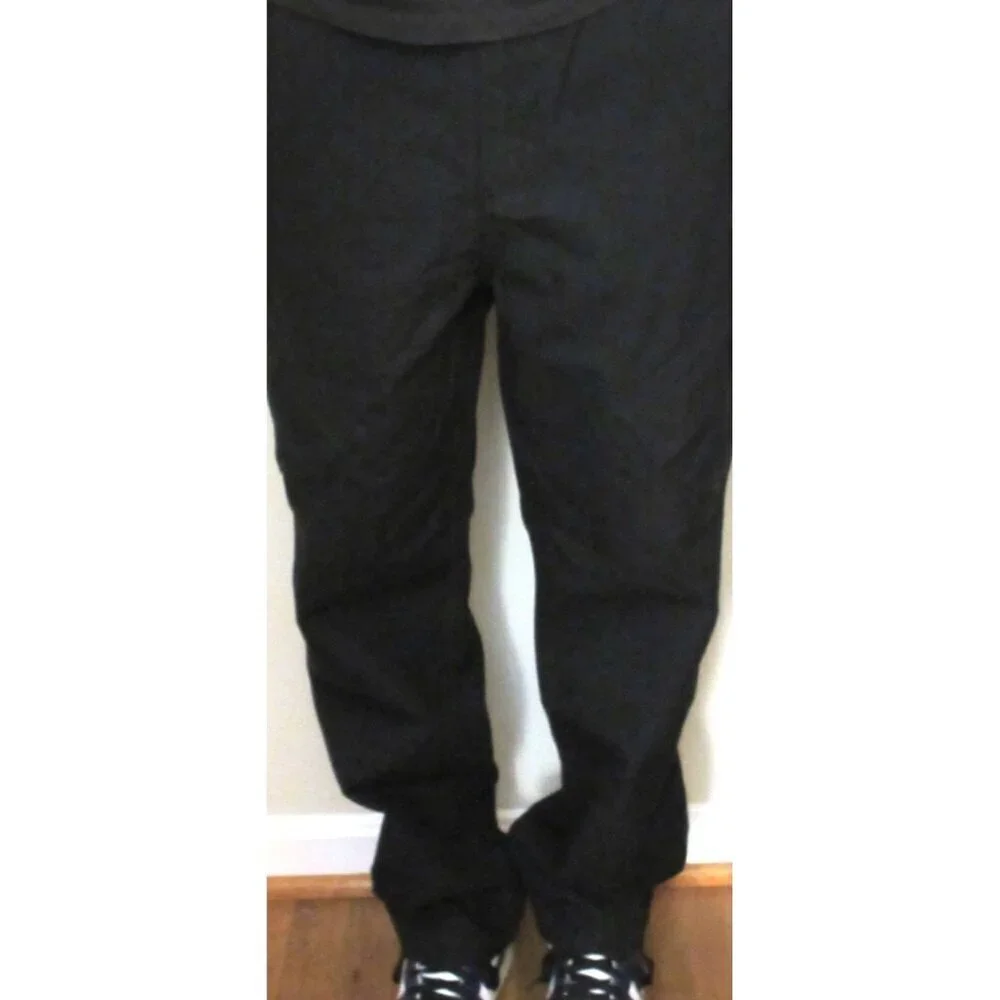 Jordan Men's MJ Chicago Cotton Cargo Casual Air Jordan Logo Pants Black NWT